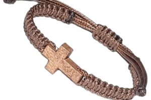 Pulsera Cruz de Madera