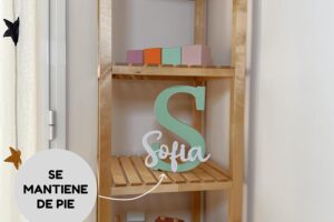 Neonobs Letra Personalizada con Nombre – Decoración Única para Niños y Eventos | Apoyar o Colgar | Regalo Original para Habitaciones Bautizos Cumpleaños y Más | Varios Tamaños y Colores