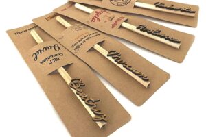 Lápices personalizados con nombres en madera. Pack 10/20/30/40/50… para bautizos, comuniones, cumpleaños, regalos, empresa, eventos y más